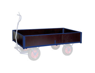 Trækvognstilbehør sider/gavle 100x250 cm