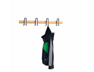 Knagerække m. 4 knager 