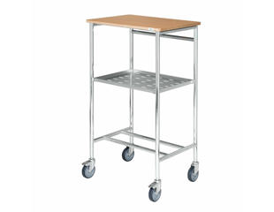 Skrivepultsvogn m. 1 hylde, lille