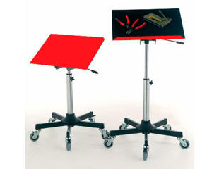 Minibord, regulerbart m. 5 hjul