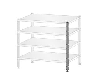 Inox Standard søjle 180 cm rustfri