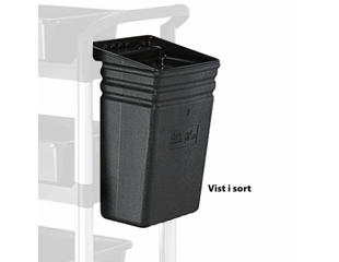 Stor spand til rullebord, lysegrå