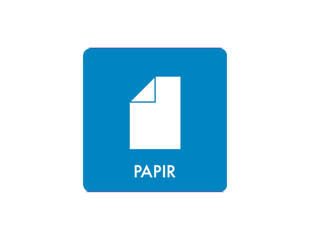 Pictogram 'PAPIR'