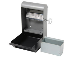 Vægmonteret askebæger 1,5 l med beholder