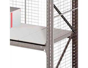 Tværstålhylde 53,5x110 cm