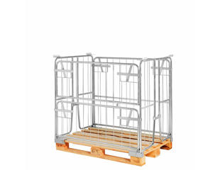 Pallecontainer, h100 cm., sammenklap