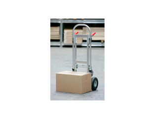 Alu.sækkevogn og plateauvogn i ét