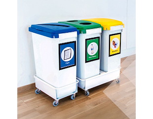 Affaldsspand, 60 ltr. med låg.