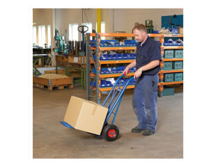 Sækkevogn SVK250, blå. 250 kg.