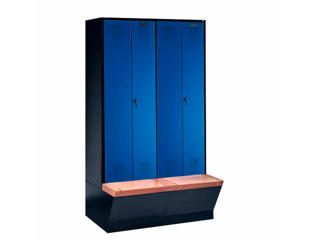 Evolo Omklædningsskab  m/bænk