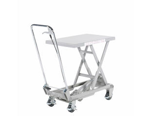 Løftebord mobilt manuel aluminium, 45x70 cm