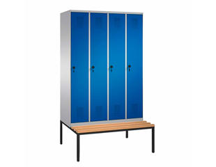 Evolo Omklædningsskab  m/bænk