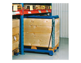 Pallevogn, max løft: 1000 kg, blå