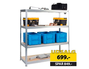 Magnum storreol 60 x160 x 180h cm.