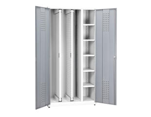 Værktøjsskab med 2 udtrækspaneler