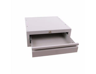 Uni Max skuffe til filebænk grå