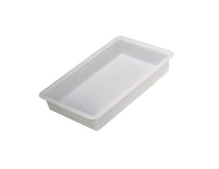 Slagterbakke 50x30x8h cm. 8 ltr. Natur