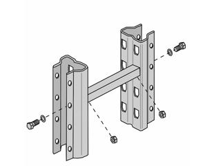 Distancestykker ( 2 stk)  26 cm