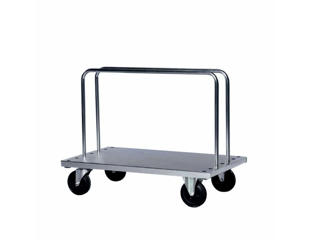 Pladevogn med 2 bøjler