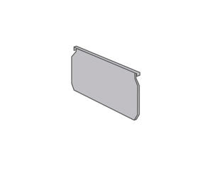 Modulbakkemellemvæg langs, 8 L