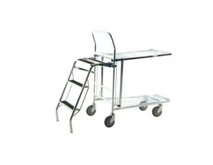 Elforzinket stige til plukkevogn