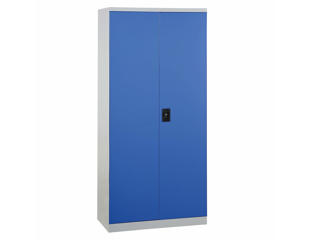 Materialeskab UniFix 45x100x200h Grå/Blå