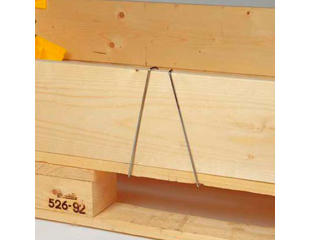 Lås til 3 pallerammer