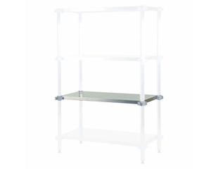 Fødevarereol komplet hylde d60x120cm