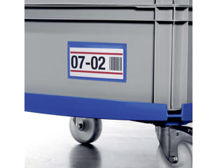 Lagerlomme selvklæbende 100x38mm 50 stk.