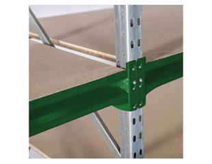 Atlas bjælke til storreol 180 cm. Grøn.