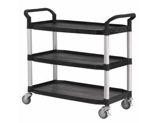 Rullebord i plast 3 hylder