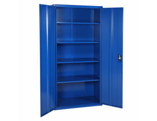 Materialeskab 50x100x200h blå