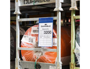 Lagerlomme m supermagnet A4 høj 10 stk.