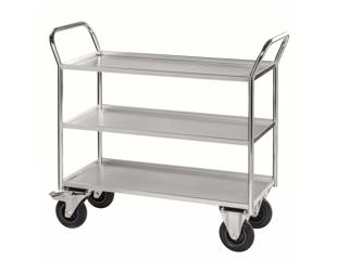 Bordvogn 3 hylder 45x108x98h cm, galv.