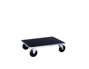 Ladvogn Steel, enkelt, 80x120 cm