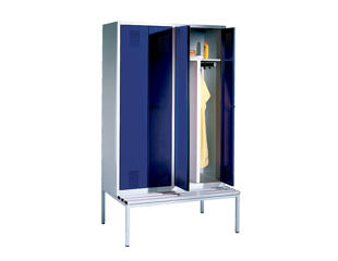 Evolo Omklædningsskab  m/bænk