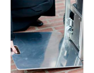 XL-foldeplade til Cargomaster sækkevogn