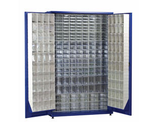 Skuffeskab HiMax  med 275 småkasser