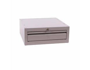 Uni Max skuffe til filebænk grå