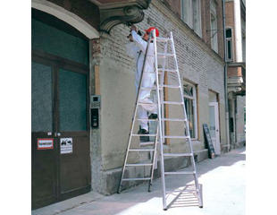 Wiener-stige 2x10 trin, 2,9 m. Alu