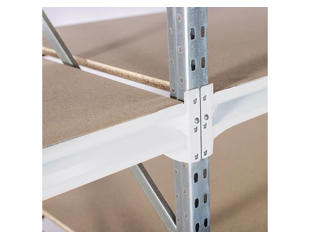 Atlas bjælke til storreol 180 cm. Hvid.