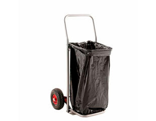 Affaldsvogn i stålstel kraftig