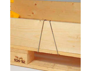 Lås til 4 pallerammer