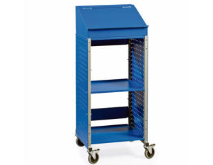 Værkstedspult med skrivepult