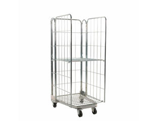 Rullecontainer 70 cm Bred m. 3 vægge