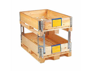 Distancejern ramme til palle