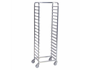 Bakkevogn for 18 bakker. 