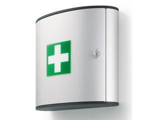 Førstehjælpsskab Medium inkl. indhold