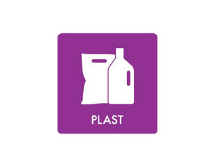 Pictogram 'PLAST'