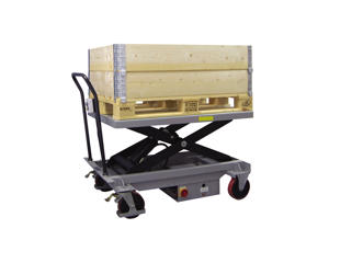 Løftebord mobilt elektrisk ES100L, 80x120 cm